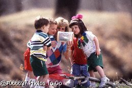 Teacher w/pre-school students